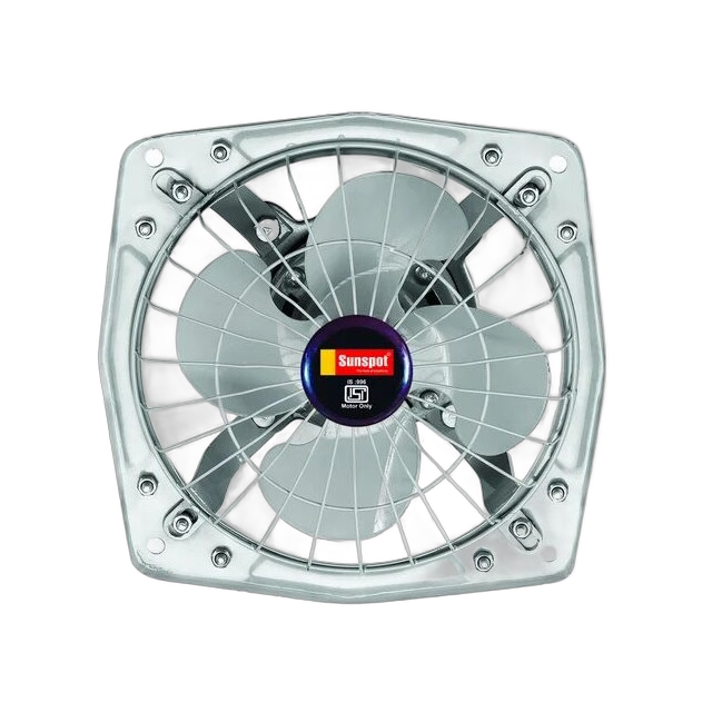 Sunspot ISI-marked exhaust fan